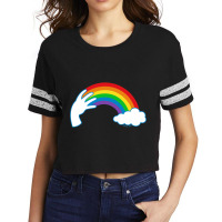 Asl Rainbow Scorecard Crop Tee | Artistshot