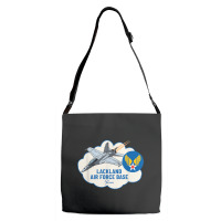 Lackland Afb Air Force Base Texas Tx Veterans T Shirt Adjustable Strap Totes | Artistshot