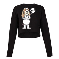 Petit Basset Griffon Venden T  Shirt Stubborn Petit Basset Griffon Ven Cropped Sweater | Artistshot