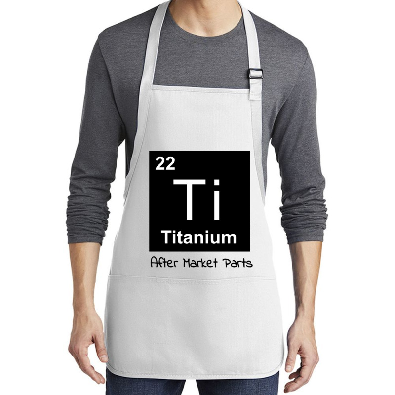 Titanium After Market Parts Sweatshirt Medium-length Apron | Artistshot