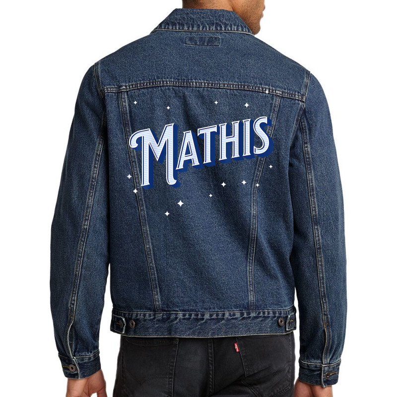 Personalised Mathis Name T Shirt Men Denim Jacket | Artistshot