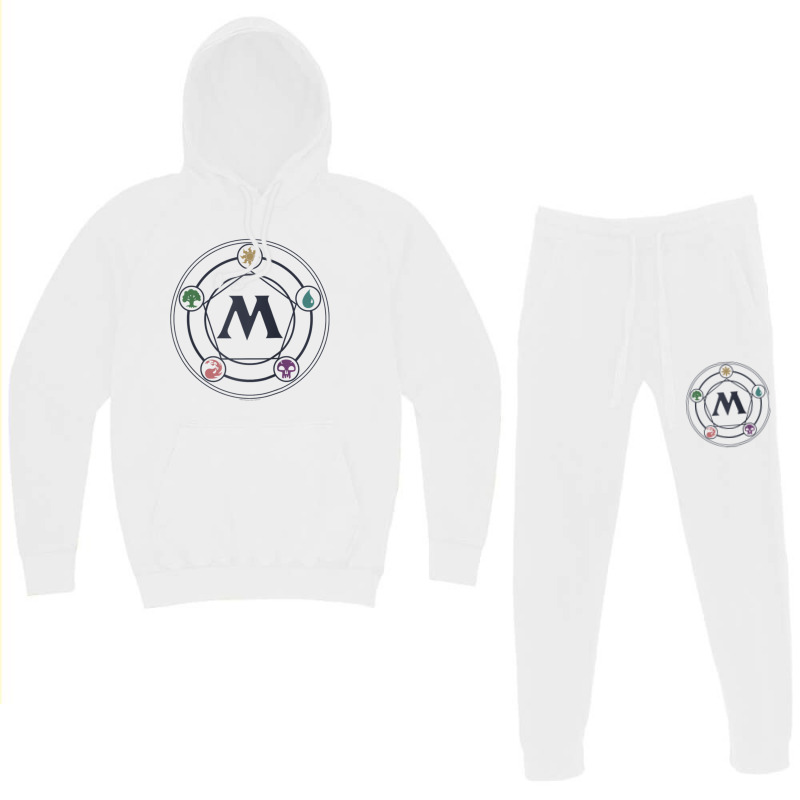 Magic The Gathering  Mana Pentagon Raglan Baseball Tee Hoodie & Jogger set by cm-arts | Artistshot