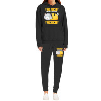 Tacocat T  Shirt Tacocat Design For A Mexican Food Fan And Joke Lovers Hoodie & Jogger Set | Artistshot