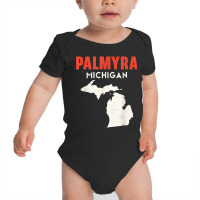 Palmyra Michigan Usa State America Travel Michiganian T Shirt Baby Bodysuit | Artistshot