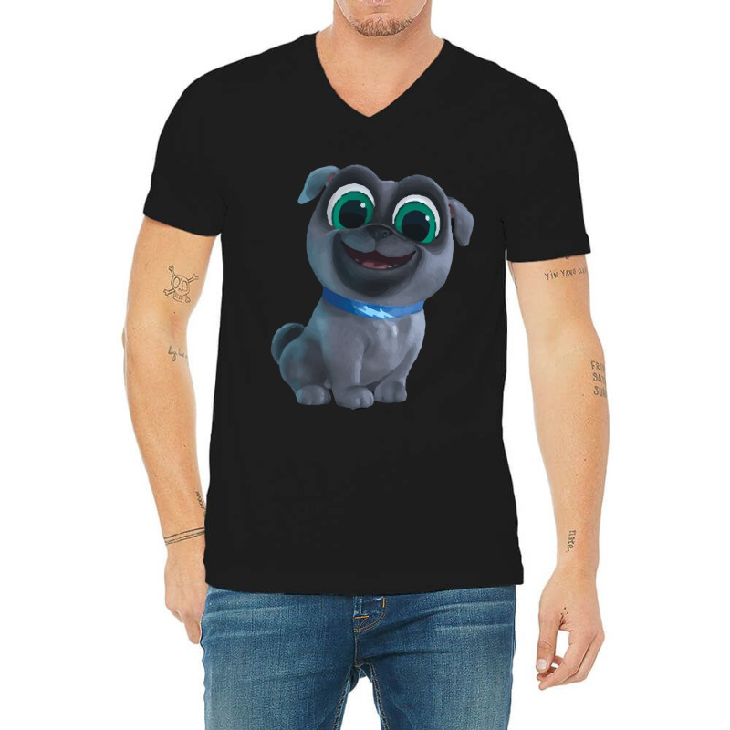 Puppy Dog Pals V-neck Tee | Artistshot