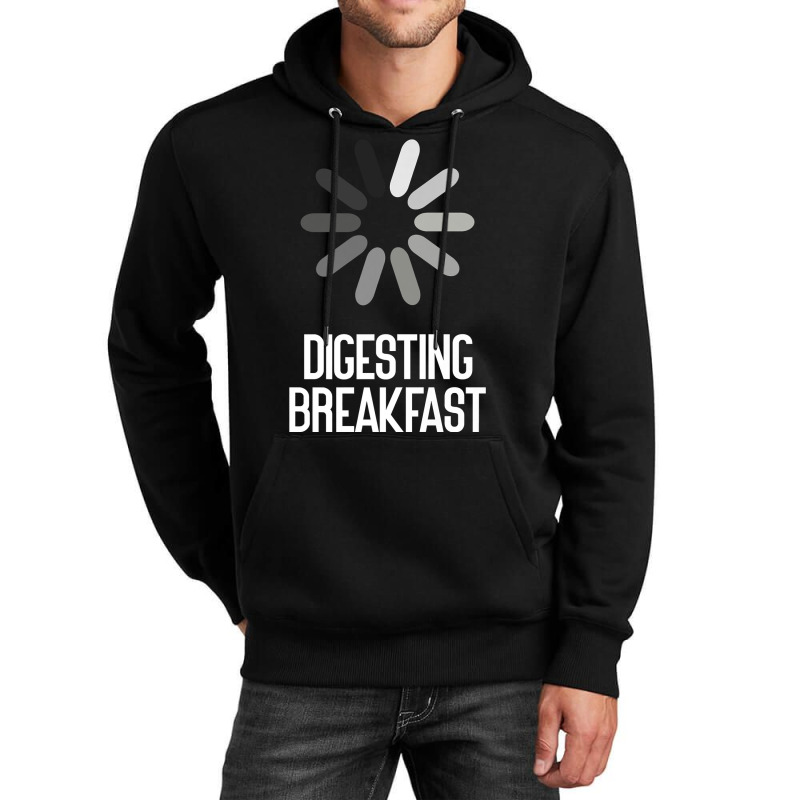 Digesting Breakfast Sarcastic Premium T Shirt Unisex Hoodie by cm-arts | Artistshot