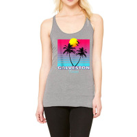 Galveston Texas Tx Retro Tank Top Racerback Tank | Artistshot