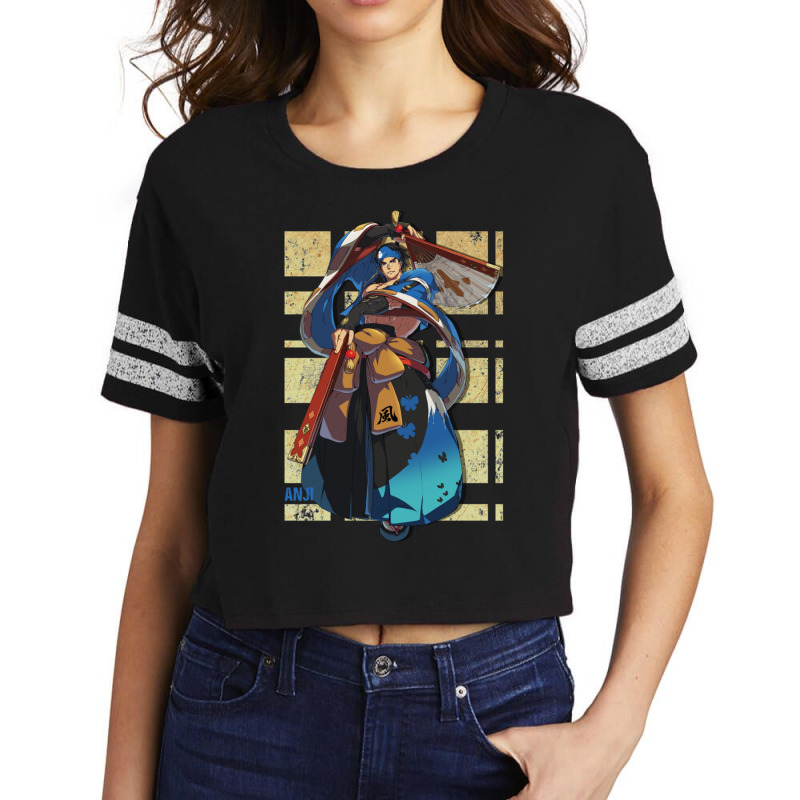 Guilty Gear Strive Anji Scorecard Crop Tee by cm-arts | Artistshot