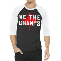 Toronto We The Champs Pullover Hoodie 3/4 Sleeve Shirt | Artistshot