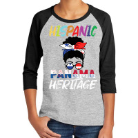 National Hispanic Heritage Month Latino Panama Flag T Shirt Youth 3/4 Sleeve | Artistshot