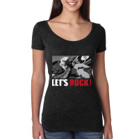 Monochrome Goldlewis Dickinson Guilty Gear Strive Lets Rock Women's Triblend Scoop T-shirt | Artistshot