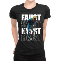 Faust Guilty Gear Strive (white Line) Ladies Fitted T-shirt | Artistshot