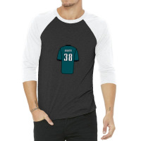 Boston Scott Jersey 3/4 Sleeve Shirt | Artistshot