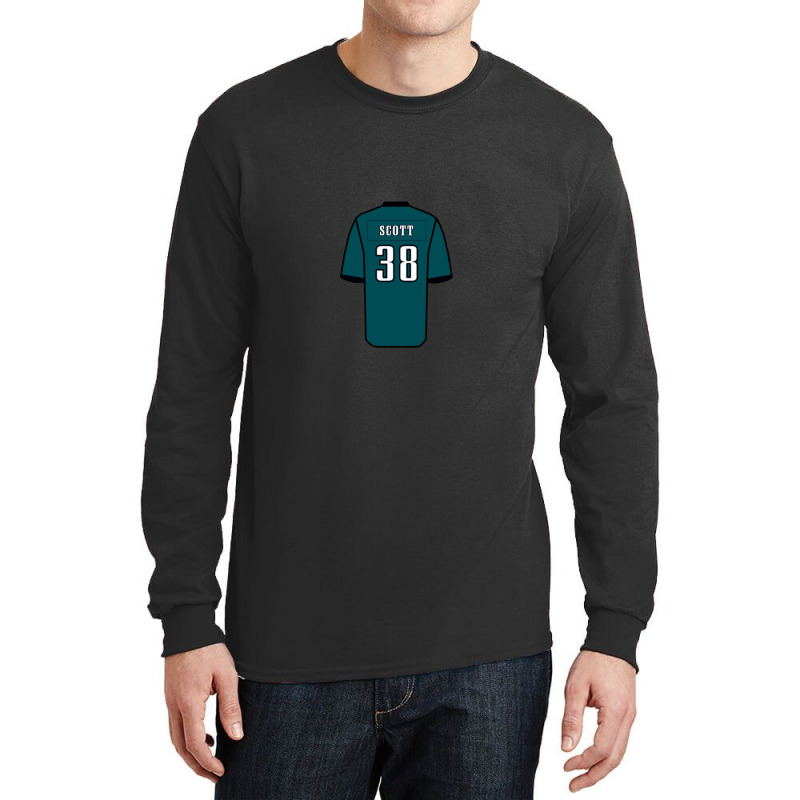 Boston Scott Jersey Long Sleeve Shirts by StefanieCook | Artistshot