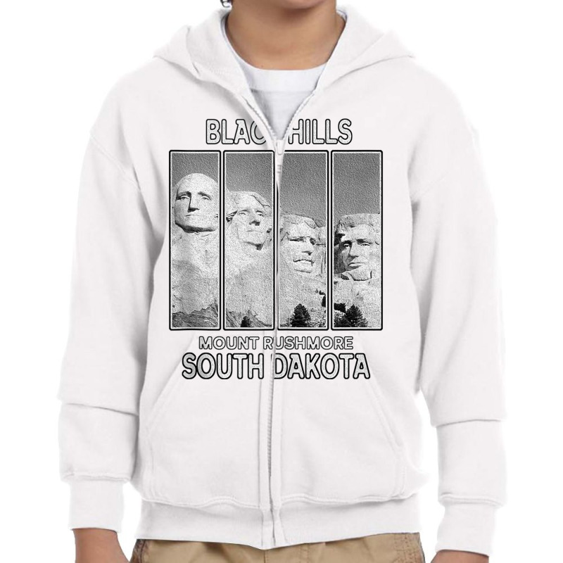 Mount Rushmore Black Hills South Dakota Badlands Souvenir Tank Top Youth Zipper Hoodie by cm-arts | Artistshot