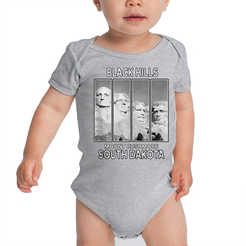 Mount Rushmore Black Hills South Dakota Badlands Souvenir Tank Top Baby Bodysuit by cm-arts | Artistshot