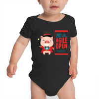 Virtual Agile Open 2020 Premium T Shirt Baby Bodysuit | Artistshot