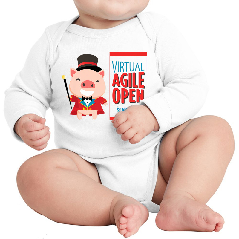 Virtual Agile Open 2020 Premium T Shirt Long Sleeve Baby Bodysuit by cm-arts | Artistshot