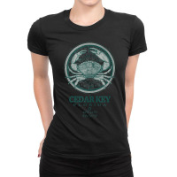 Jcombs Cedar Key, Fl, Stone Crab On Wind Rose Tank Top Ladies Fitted T-shirt | Artistshot