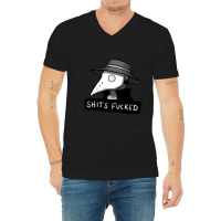 Plague Doctor Diagnosis V-neck Tee | Artistshot