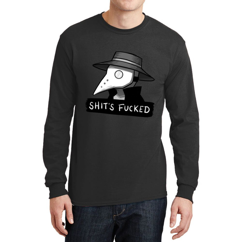 Plague Doctor Diagnosis Long Sleeve Shirts by cm-arts | Artistshot