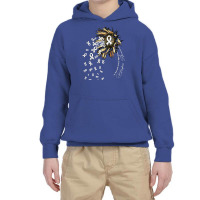 Blindness Survivor  Blindness Awareness Sunflower Nobody Fight Youth Hoodie | Artistshot