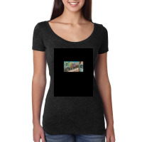 Chihiro Lost In City - Spirited Away Graphic Women's Triblend Scoop T-shirt | Artistshot