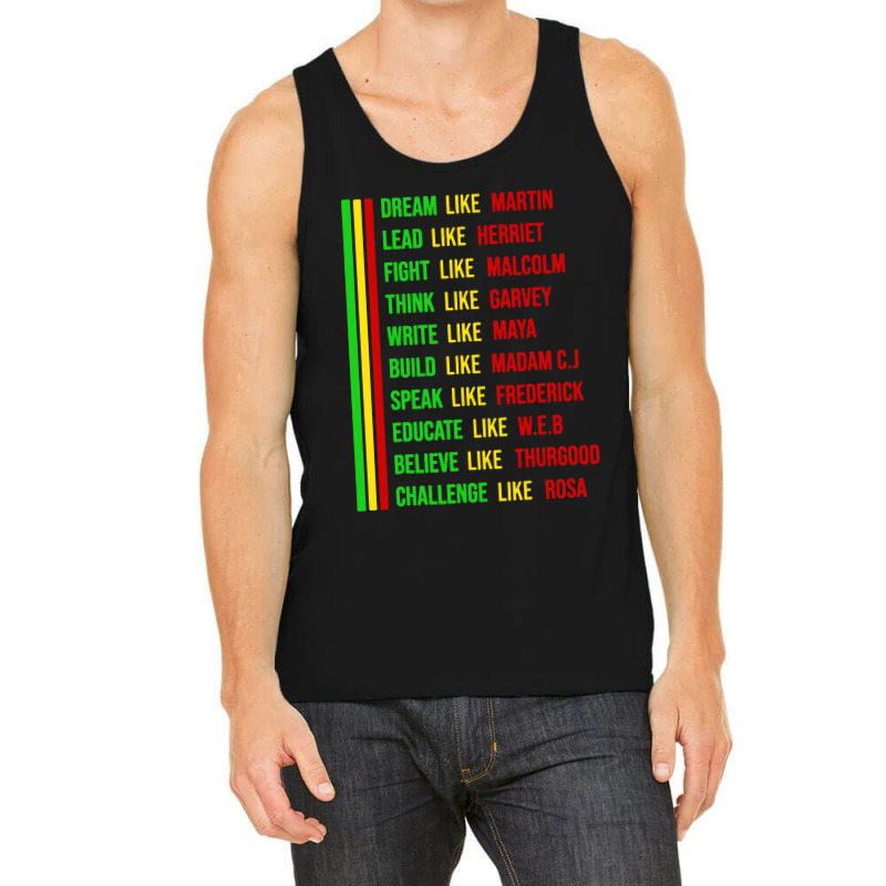 Dream Like Martin Tank Top by KikoKoi | Artistshot