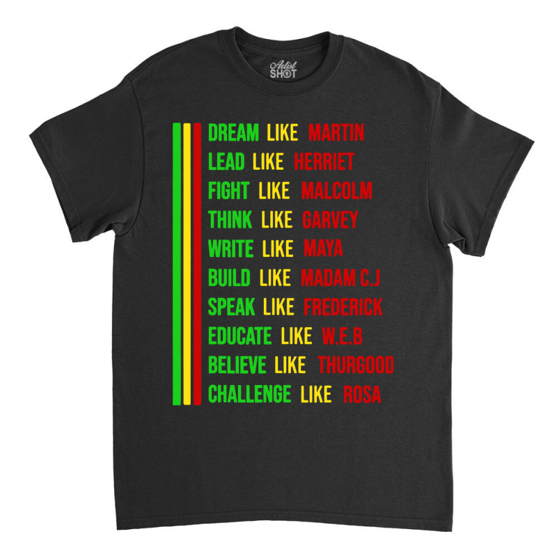 Dream Like Martin Classic T-shirt by KikoKoi | Artistshot