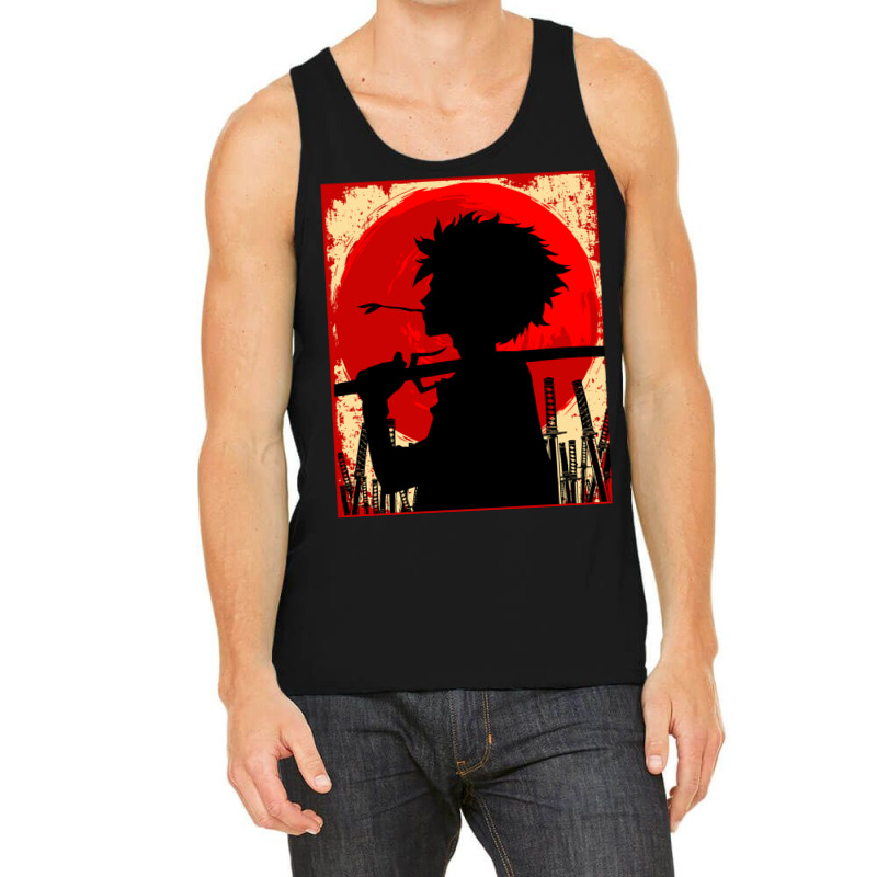 Samurai Sunset Mugen Tank Top by cm-arts | Artistshot