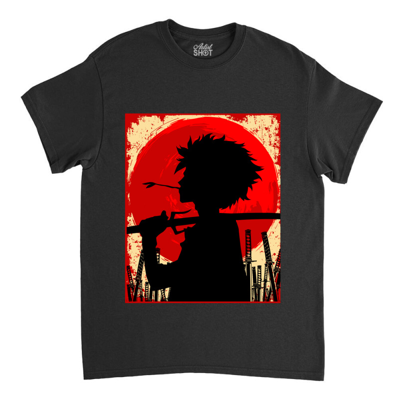 Samurai Sunset Mugen Classic T-shirt by cm-arts | Artistshot