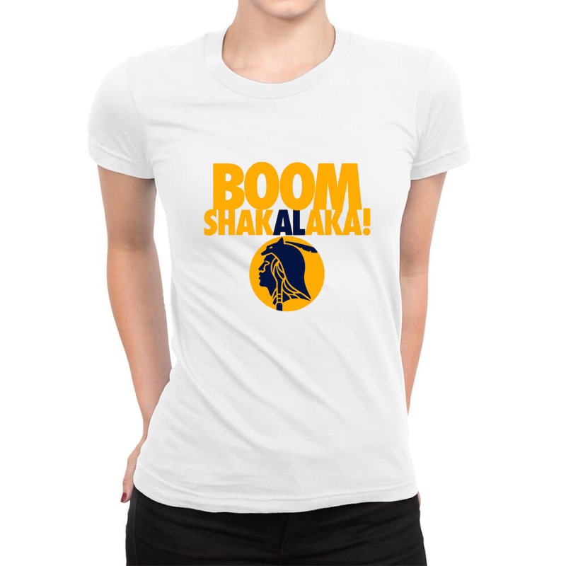 Boom Shakalaka Art Ladies Fitted T-Shirt by cm-arts | Artistshot