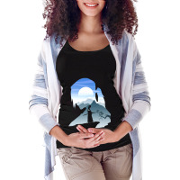 Sky And Samurai Maternity Scoop Neck T-shirt | Artistshot