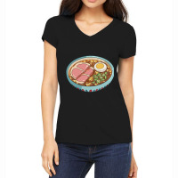 Ponyo Ramen Women's V-neck T-shirt | Artistshot