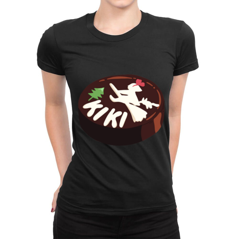 Kiki’s Cake Ladies Fitted T-Shirt by cm-arts | Artistshot