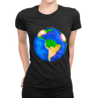 Earth Global Ladies Fitted T-shirt | Artistshot