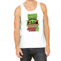 Come You Must Austin Is Turning 2 Baby Yoda Birthday Invitation Tank Top | Artistshot