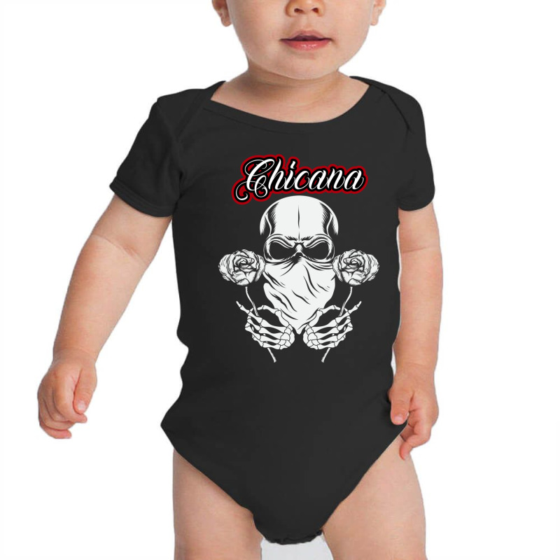 Women's La Chola Hispanic Latino Latinx Chicano Chicana Long Sleeve T Baby Bodysuit by cm-arts | Artistshot