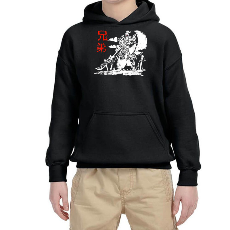 Japanese Warrior Samurai Ninja Art Kanji Design T Shirt Youth Hoodie by cm-arts | Artistshot