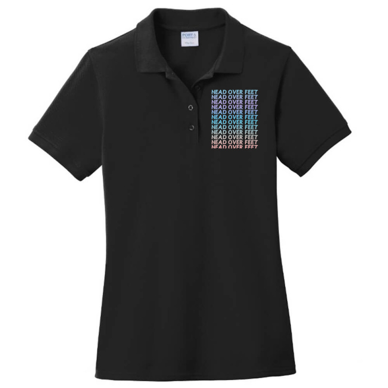 Head Over Feet X12 Ladies Polo Shirt by cm-arts | Artistshot