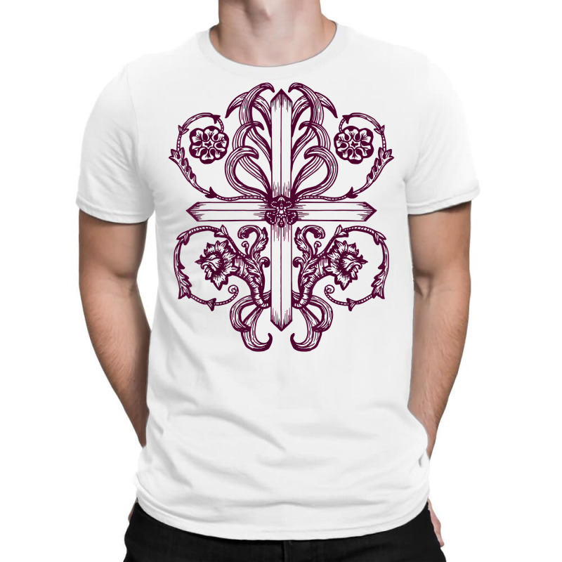 Renaissance Swords Cross Rosettes T Shirt T-shirt | Artistshot