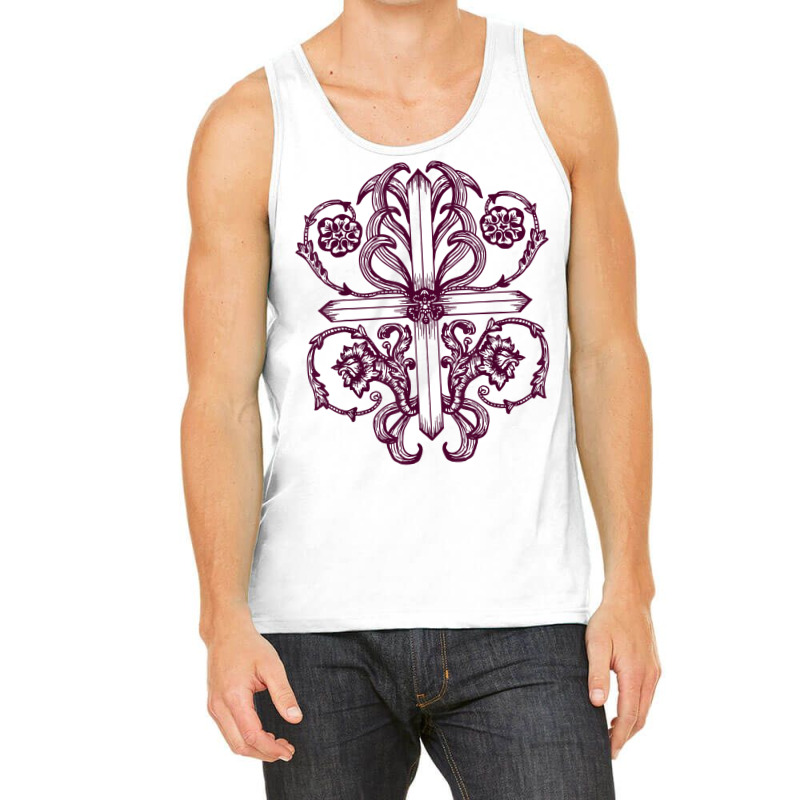 Renaissance Swords Cross Rosettes T Shirt Tank Top | Artistshot