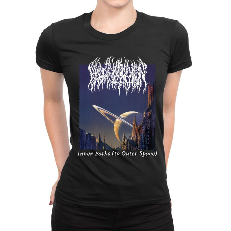 Blood Incantation - Inner Paths To Outer Space - Death Metal Classic Ladies Fitted T-Shirt by cm-arts | Artistshot