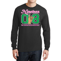 J15 Nineteen 08 Founder's Day Aka Women Hand Sign Tank Top Long Sleeve Shirts | Artistshot