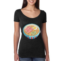 Ponyo Ramen Women's Triblend Scoop T-shirt | Artistshot