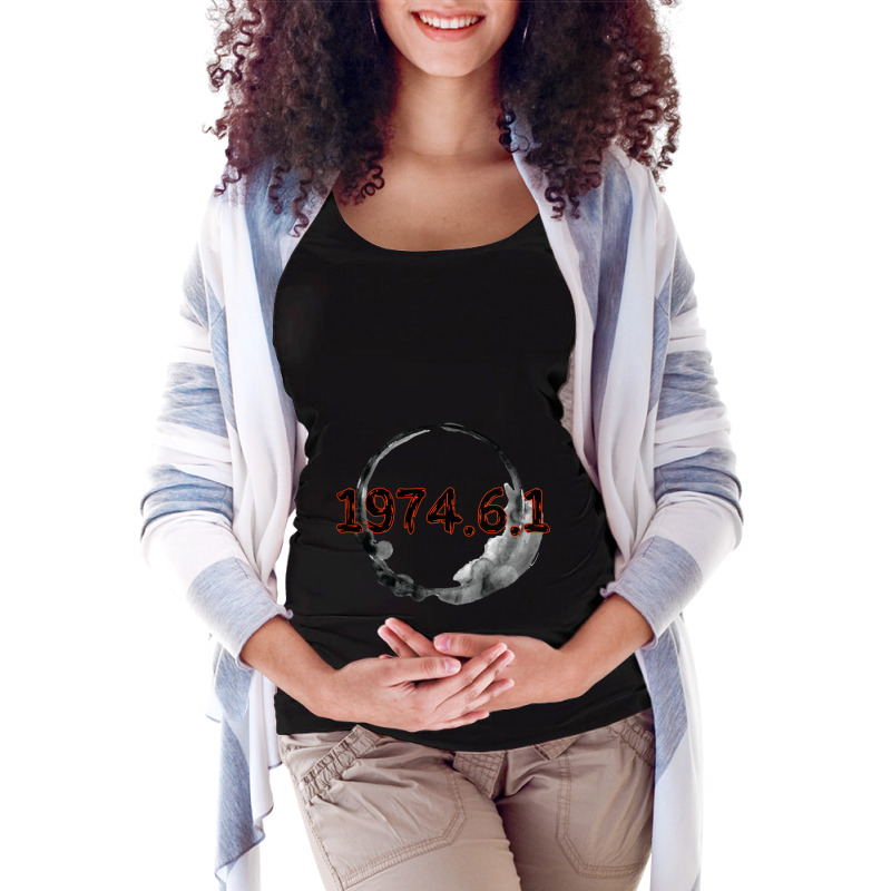 Hi Singer Maternity Scoop Neck T-shirt by cm-arts | Artistshot