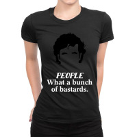 It Crowd - People What A Bunch Of Bastards Ladies Fitted T-shirt | Artistshot