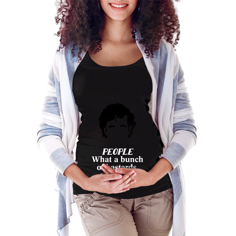 It Crowd - People What A Bunch Of Bastards Maternity Scoop Neck T-shirt by cm-arts | Artistshot