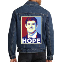 Daniel Jones Hope New York Football Draft Pick Fan T Shirt Men Denim Jacket | Artistshot