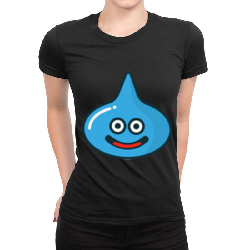 Slime - Dragon Quest Ladies Fitted T-Shirt by cm-arts | Artistshot